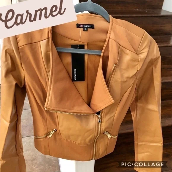 SALE!! Carmel Cute Jacket - Picture 5 of 6